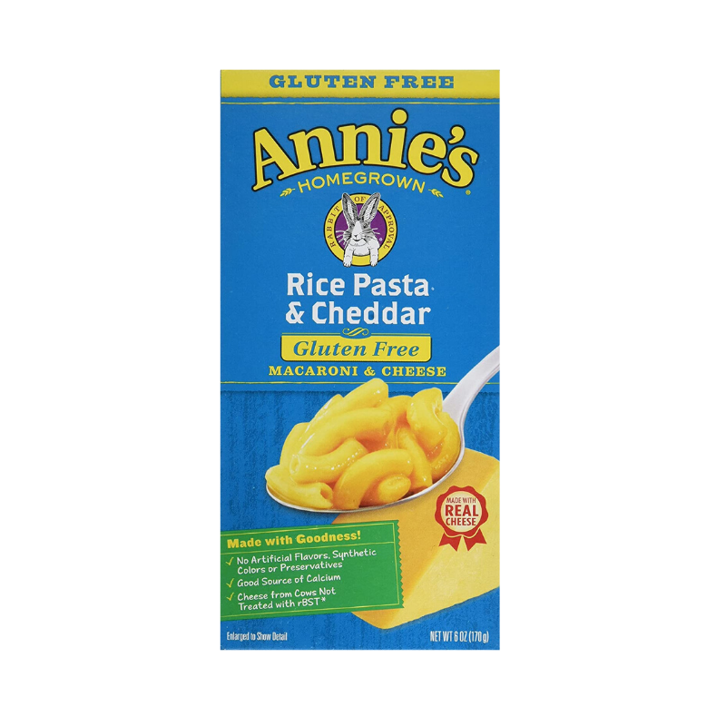 Annies - GLUTEN FREE Rice & Cheddar Macaroni & Cheese - 170g