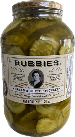 Bubbies Bread & Butter Chips (Sliced) Pickles 2.8L