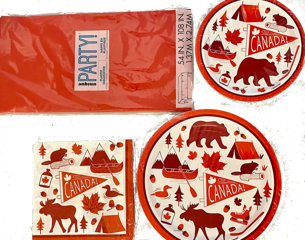 Canada Day Premium Party Pack for 20 Guests