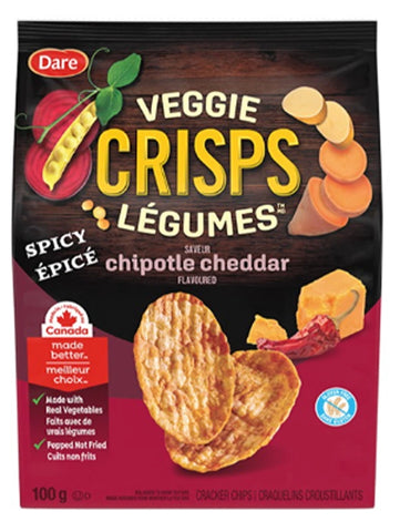 Dare Veggie Crisp Spicy Chipotle Cheddar 100g