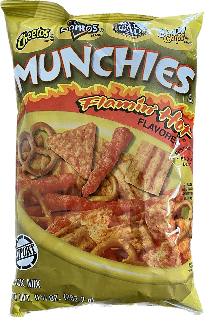 Frito Lay Munchies Flamin' Hot Snack Mix 262g