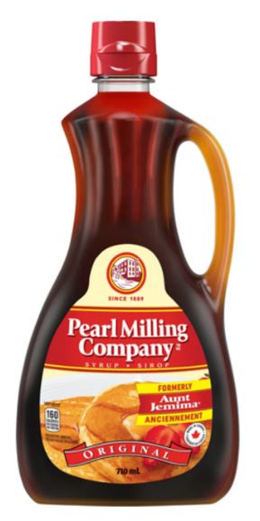 Pearl Milling Company (formerly Aunt Jemima) Original Table Syrup 710ml