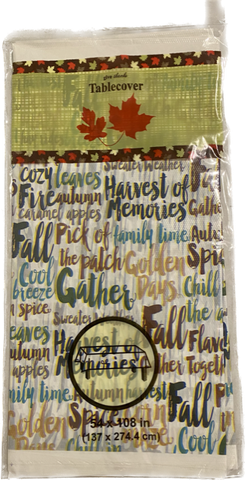 Thanksgiving Table Cover - Harvest of Memories