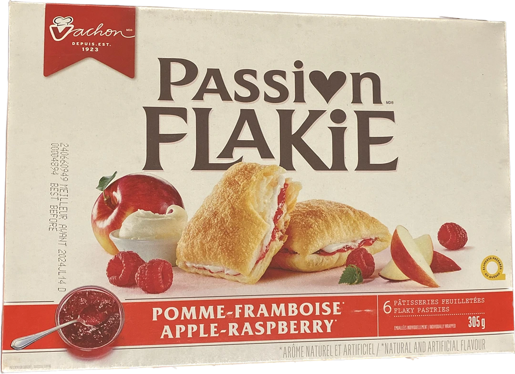 Vachon Passion Flakie Apple Raspberry Pastries 6-pack 305g