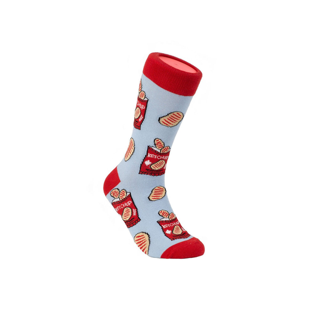 Canadian Ketchup Chips Socks - Unisex