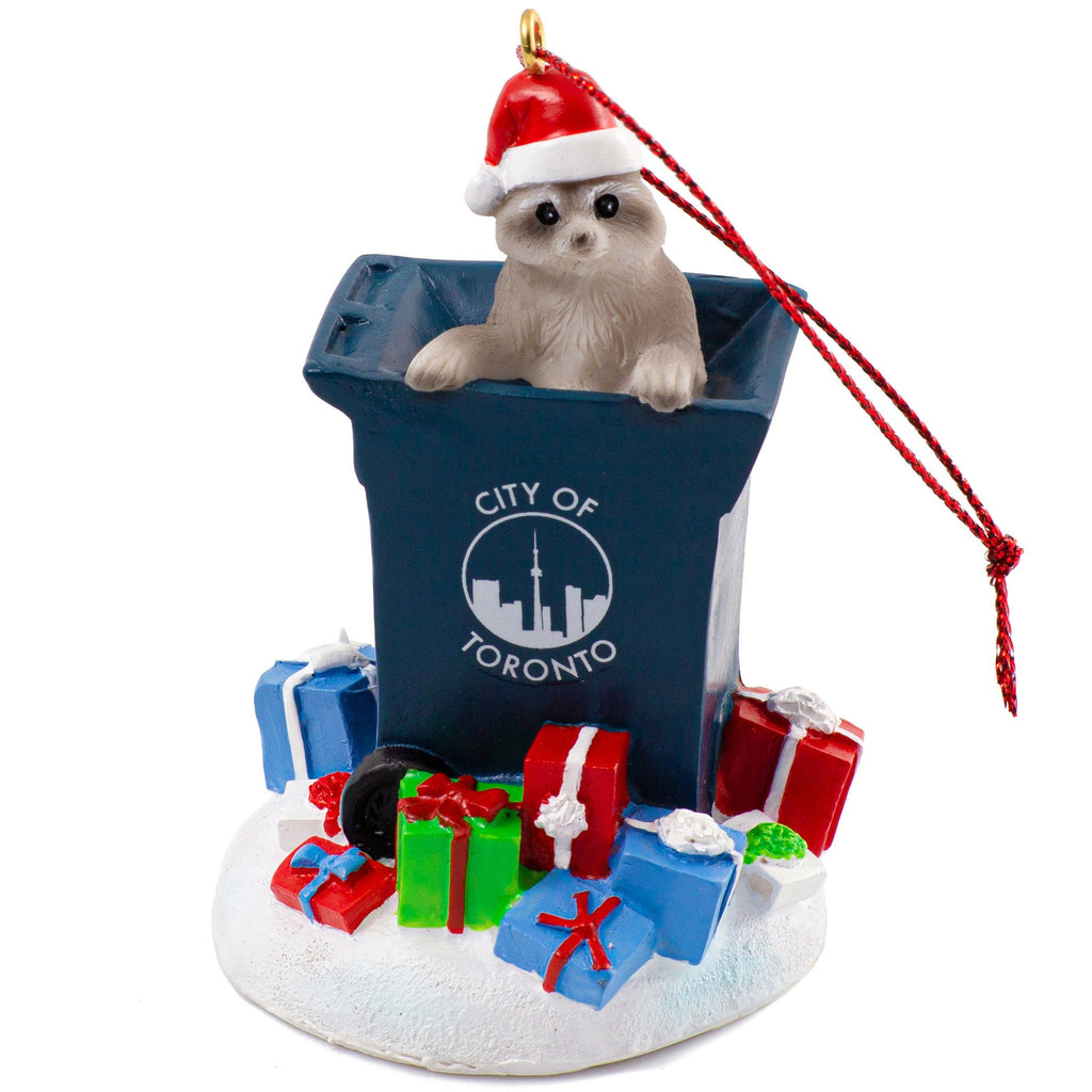 Toronto Raccoon Trash Ornament