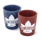 Vancouver Maple Leaf Marble Shot Glass