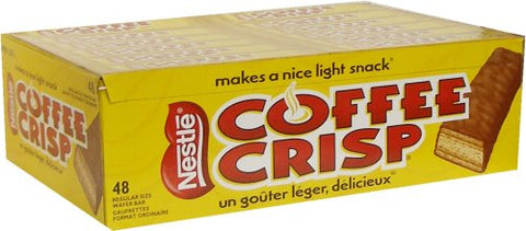 Nestle Coffee Crisp CASE/48 - SALE Best Before 19Mar2017-O Canada