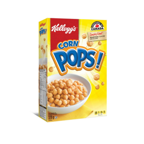 Kellogg's Corn Pops 320g-O Canada