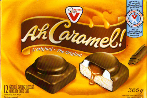 Vachon Ah Caramel! 12-pack 336g - Best Before 6 Jan 2019-O Canada