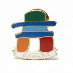 Lapel Pin - Inukshuk-O Canada